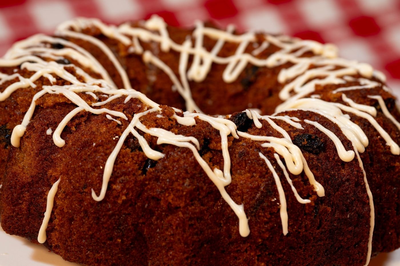 Carrot Bundt Cake with Cream Cheese Drizzle